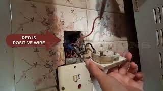 How to replace electrical socket - WALL PLUG - POWER PLUG