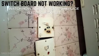 How to replace electrical socket - WALL PLUG - POWER PLUG